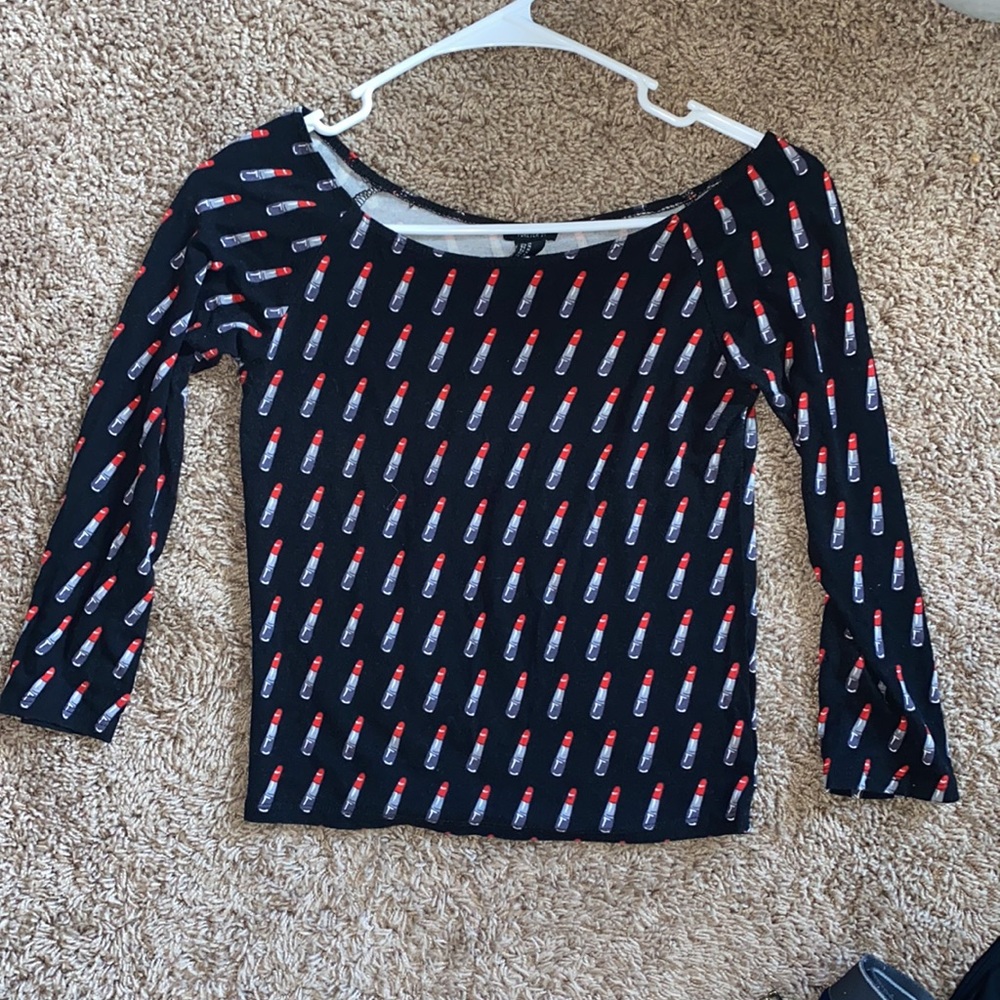 Forever 21 lipstick tee